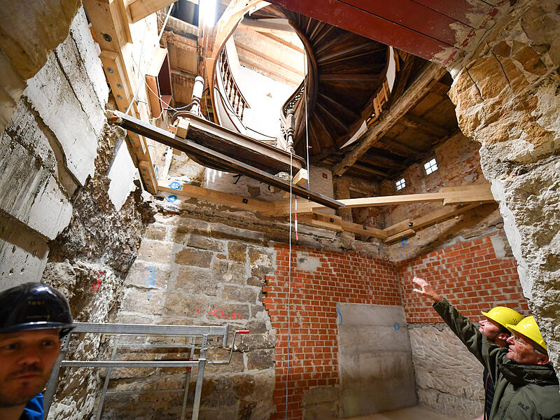 Besichtigung RathausbaustelleForchheimBesichtigung der Rathausbaustelle Forchheim