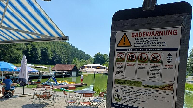 Badewarnung Trebgast Badewarnung Trebgast