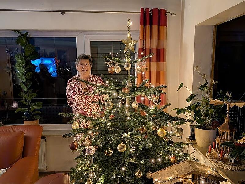 Dora SeberChristbaum loben Pinzberg 2024