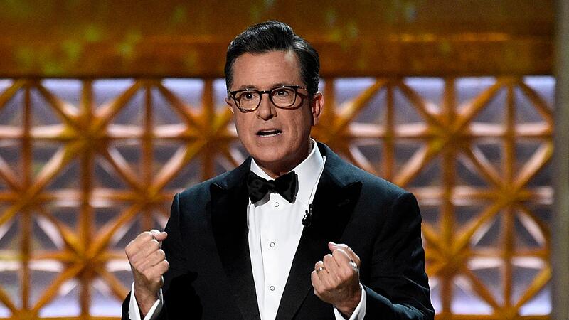 US-Moderator Stephen Colbert