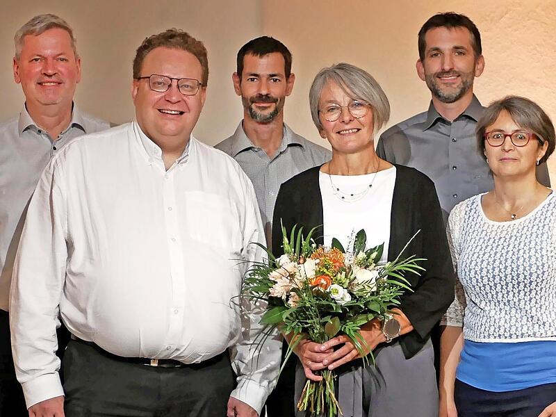 Von links: Werner Blumenstock, Jan Werth, Stefan Lemke, Dorothea Ulm, Matthias Kister, Gabi Holzer.