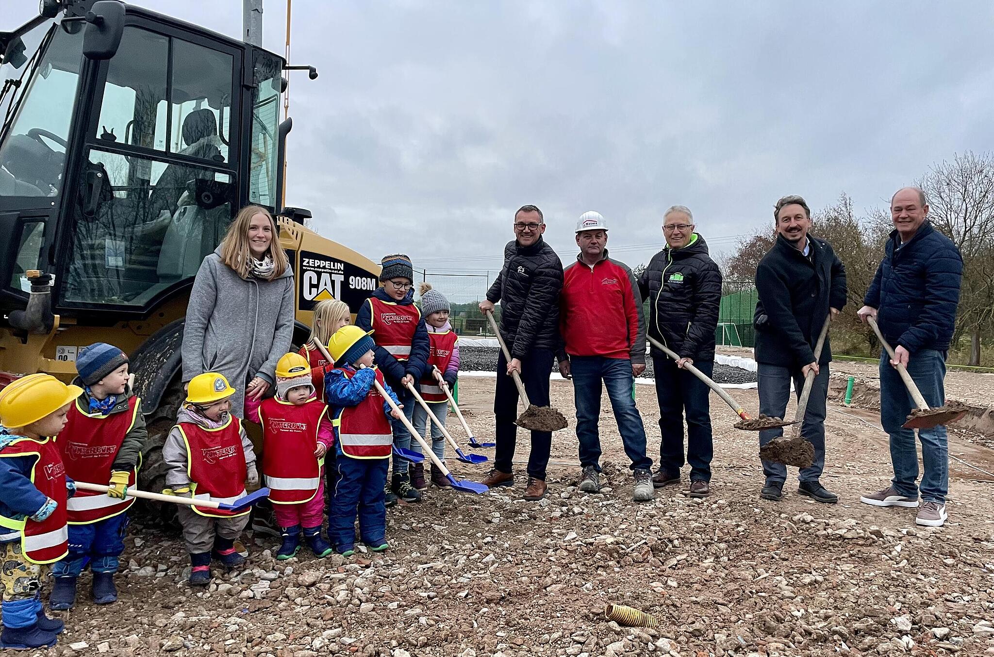 Bauarbeiten für neuen dritten Kindergarten in Röttenbach beginnen