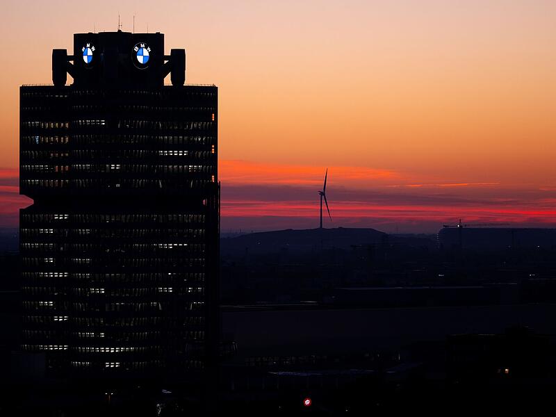 Sonnenaufgang in München Sonnenaufgang in München
