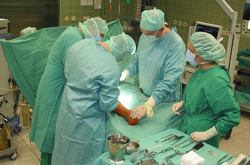 Fast 40 Jahre haben die OP-Räume im Krankenhaus in Haßfurt bereits auf dem „Buckel“.