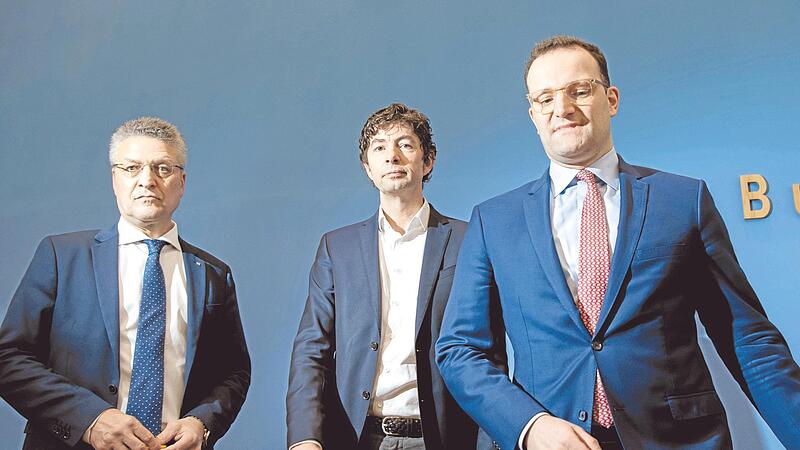 Sie waren die Gesichter der Corona-Pandemie: RKI-Chef Lothar Wieler, Virologe Christian Drosten und Ex-Gesundheitsminister Jens Spahn. Die Letzteren beiden stehen wieder im Fokus der Öffentlichkeit. &#160;&#160;