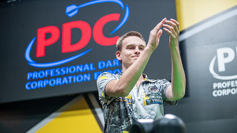 Ricardo Pietreczko macht in der Darts-Weltrangliste Druck: Frankens Nummer 1 kratzt an den Top 32 der Order of merit.