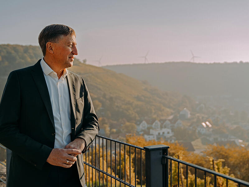 Will wieder B&uuml;rgermeister in Ramsthal werden: Rainer Morper