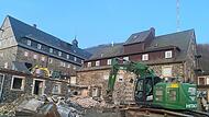 Die Sanierung des Klosters Kreuzberg hat begonnen.