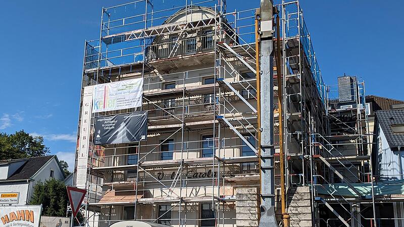 So sieht die Villa Carola aktuell von außen aus. Sie stand die längste Zeit leer.