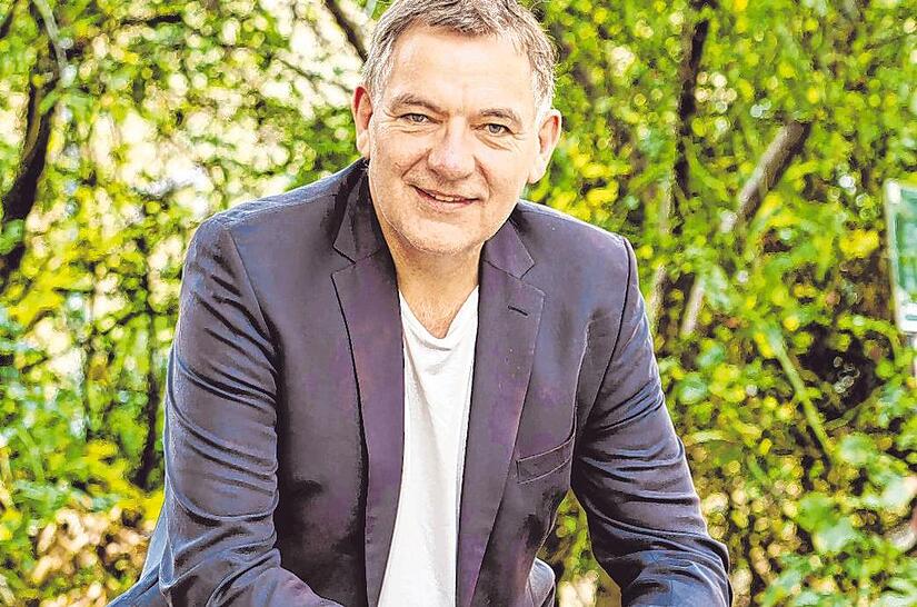 Linken-Co-Chef Jan van Aken, 63, sieht die Linkspartei vor einer mächtigen Zukunft.