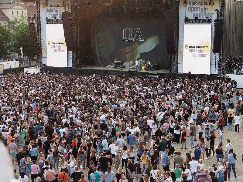 LEA Schlossplatz von oben