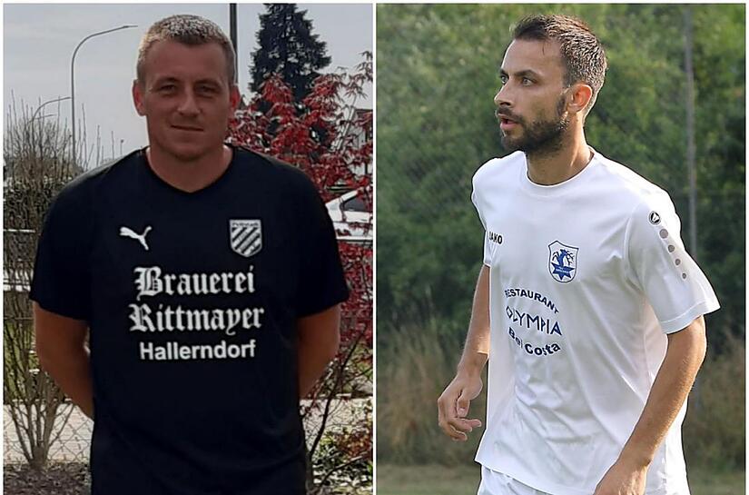 Duell der Spielertrainer: Am Sonntag tritt der SV Pettstadt um Mario Meth (linkes Bild) zum Kreisliga-Derby beim TSV Hirschaid und Daniel Sch&auml;ffler an.