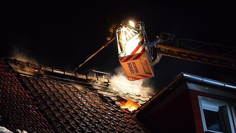 Dachstuhlbrand Weismain 2026 Dachstuhlbrand Weismain 2026