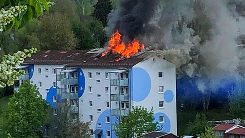 Das Feuer war am Dienstag ausgebrochen. Das Feuer war am Dienstag ausgebrochen.