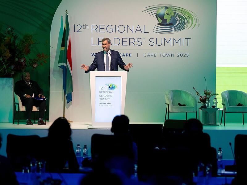 Bayerns Ministerpräsident Söder in Südafrika