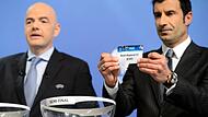 Gianni Infantino und Luis Figo Gianni Infantino und Luis Figo