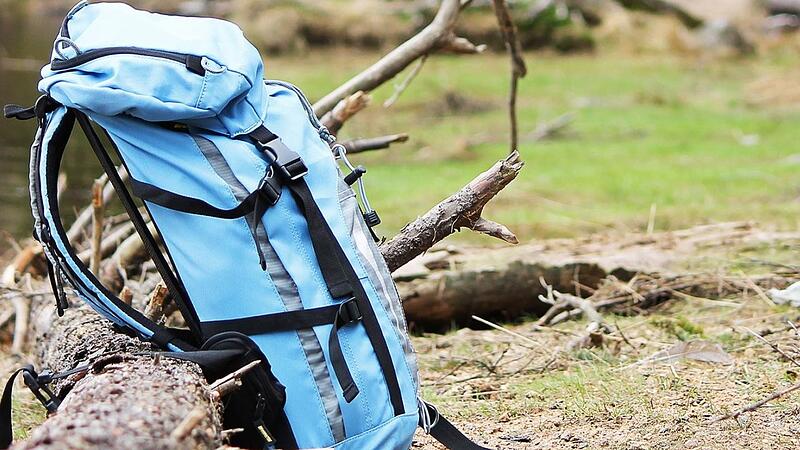 Ein Rucksack bietet Platz - auch für besonderes Gepäck.Forchheim & Fränkische Schweiz Ein Rucksack bietet Platz - auch für besonderes Gepäck.Forchheim & Fränkische Schweiz
