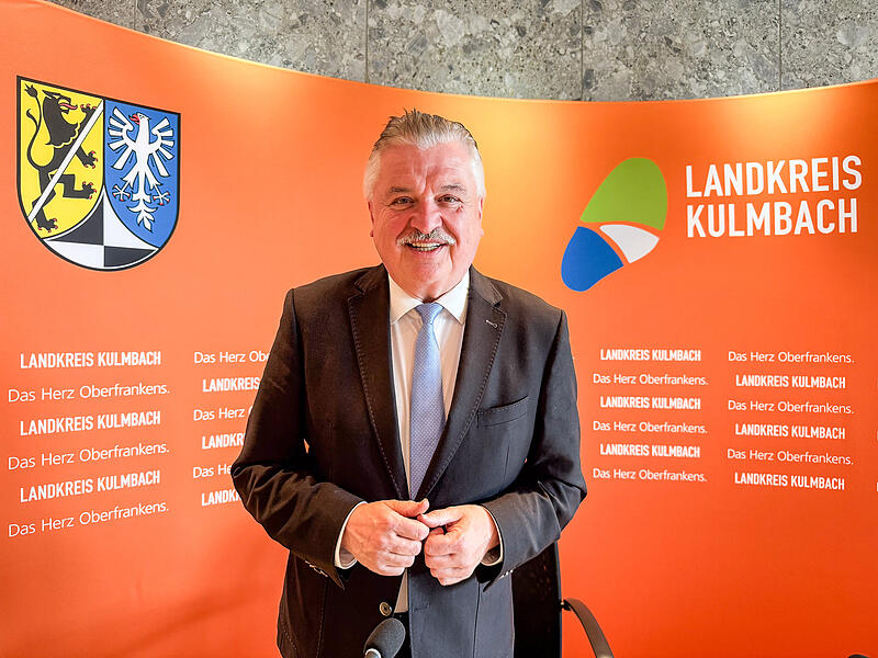 Der Kulmbacher Landrat Klaus Peter Söllner.