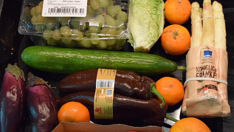 Hier eine Delle, da ein bisschen schrumpelig: Vermutlich w&auml;ren das Obst und Gem&uuml;se aus der Rettert&uuml;te ohne die App in den M&uuml;ll gewandert.