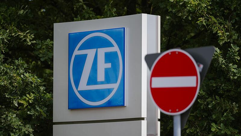 Protestaktion von ZF-Betriebsrat
