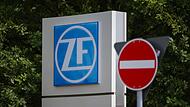 Protestaktion von ZF-Betriebsrat
