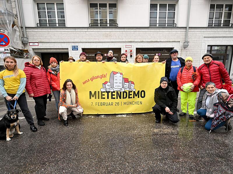 Pressekonferenz zur geplanten "Mietendemo" im Februar 2026