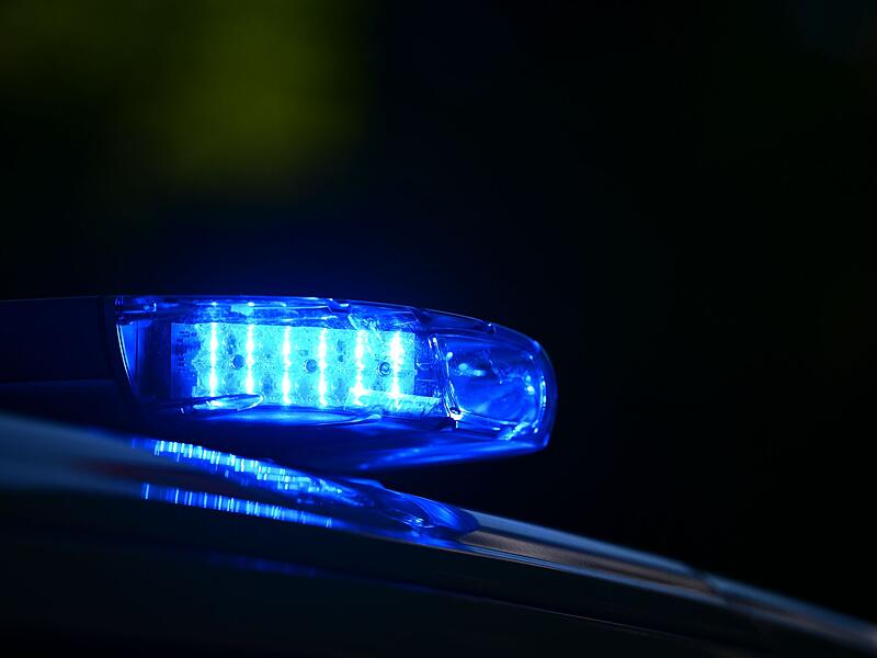 Blaulicht auf einem Polizeiauto