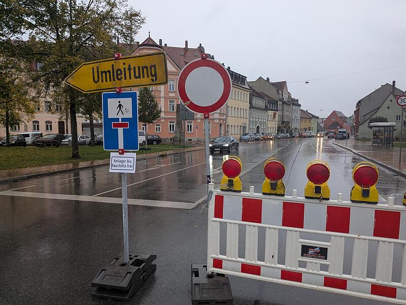 Umleitung Ottoplatz