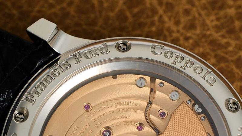 Francis Ford Coppolas Armbanduhr bricht Auktionsrekord Francis Ford Coppolas Armbanduhr bricht Auktionsrekord