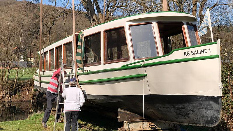 Die Saline wird zurecht gemacht