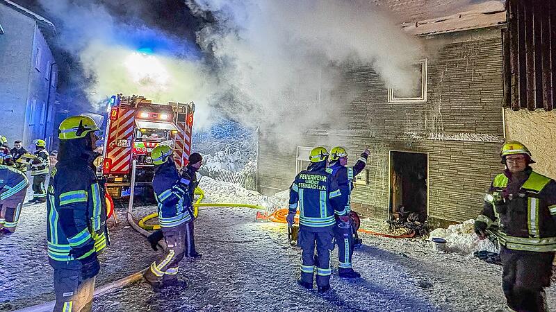 Brand in Kehlbacher WohnhausBrand in Kehlbacher Wohnhaus