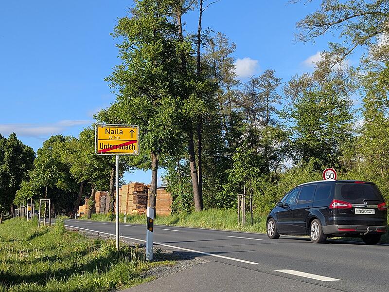 Sp&uuml;errung B 173 Ortsumgehung Wallenfels: Umleitungen im Test