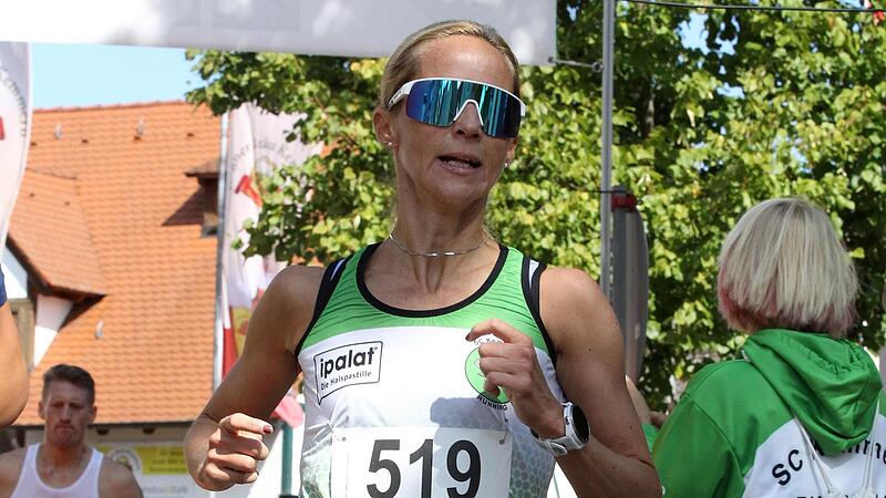 Elina Gradl verbesserte ihre Bestzeit um eine Minute.