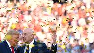 Donald Trump und Gianni Infantino
