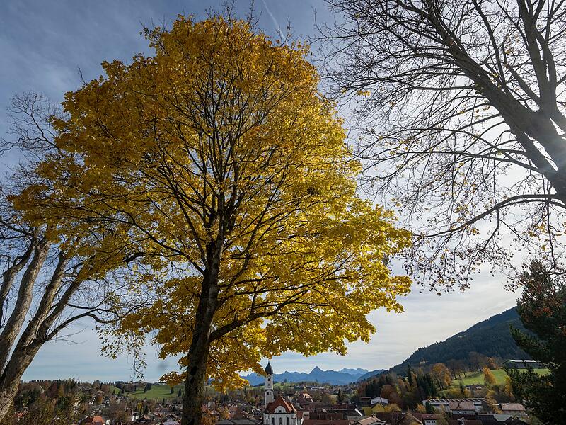 Herbstwetter in Bayern