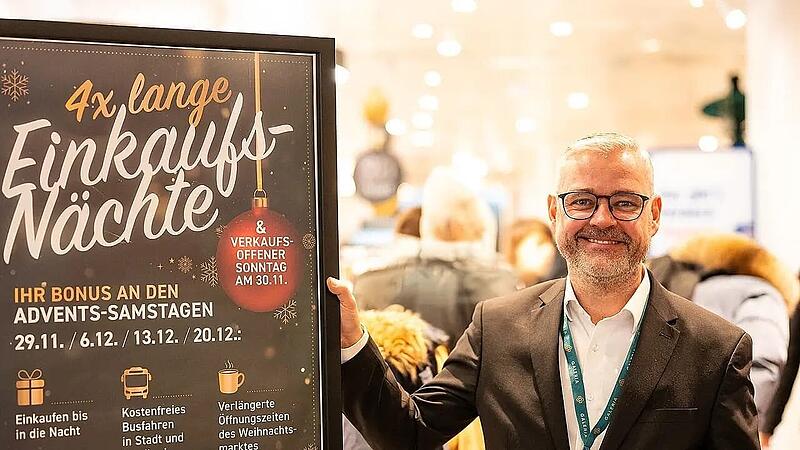 Mathias Baluses ist Filialgeschäftsführer der Galeria Bamberg.