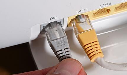 DSL Anschlu&szlig;
