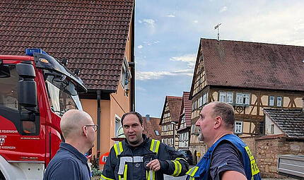 &Uuml;berschwemmung in Bad Kissingen