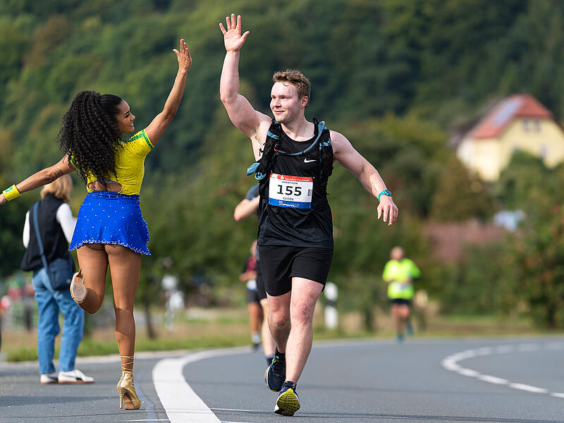 Eindr&uuml;cke vom Fr&auml;nkische-Schweiz-Marathon 2025 in Ebermannstadt