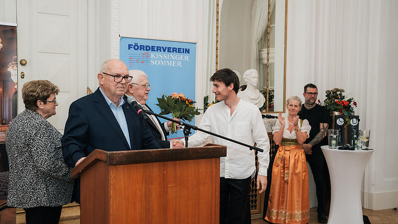 Mitgliederversammlung Förderverein Kissinger Sommer 2025 Anton Schick, Vorsitzender des Fördervereins