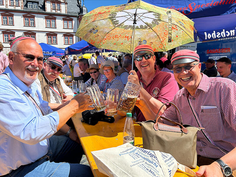 Coburger Marktfest 2026 Mit dem traditionellen Marktfest geht der Pfingstkongress des Coburger Convents zu Ende.