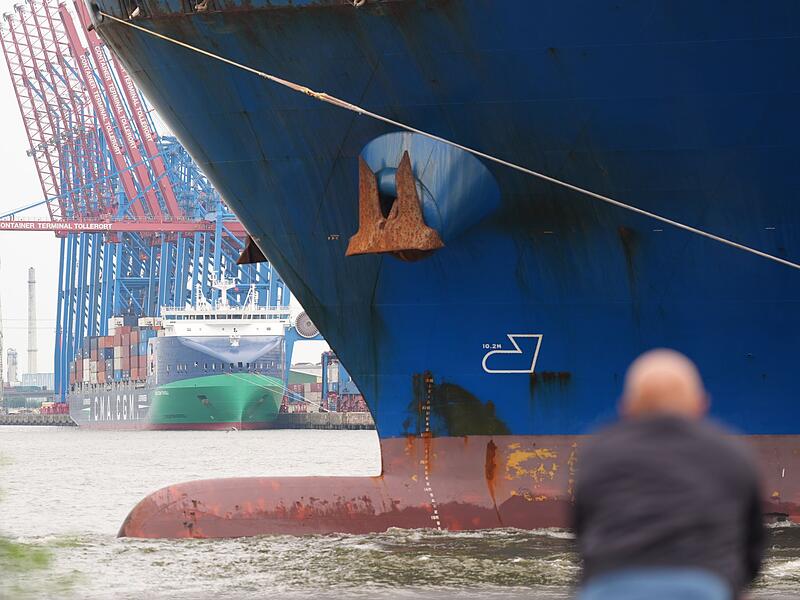 Cosco-Containerschiff Cosco-Containerschiff