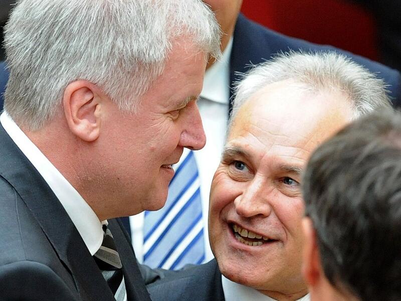Horst Seehofer und Erwin Huber