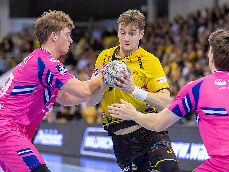 Marin Lisac prangerte die Abwehrleistung des HSC Coburg gegen Dormagen an.