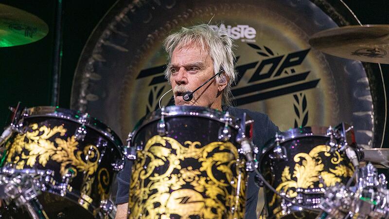 Schlagzeuger Frank Beard von ZZ Top Schlagzeuger Frank Beard von ZZ Top