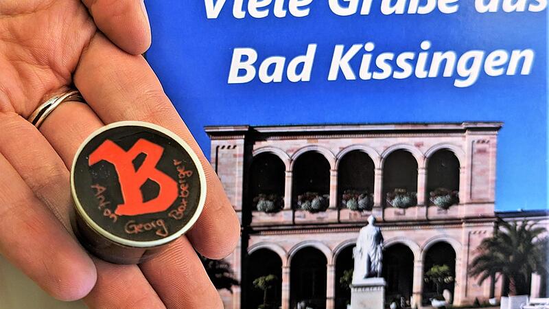 Gru&szlig; aus Bad Kissingen mit der neuen Rakoczyfest-Praline zu Ehren von Apotheker Georg Anton Boxberger
