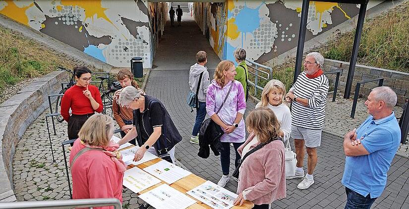 Auch die verschiedenen Einreichungen zum Wettbewerb konnten begutachtet werden. Auch die verschiedenen Einreichungen zum Wettbewerb konnten begutachtet werden.