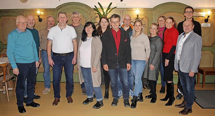 Die Kandidaten der SPD G&ouml;&szlig;weinstein f&uuml;r die Kommunalwahl.