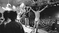 So war’s 1992: Auf dem Schlossplatz in Coburg gab es die „Rocky Horror Show“ als Open-Air-Spektakel.