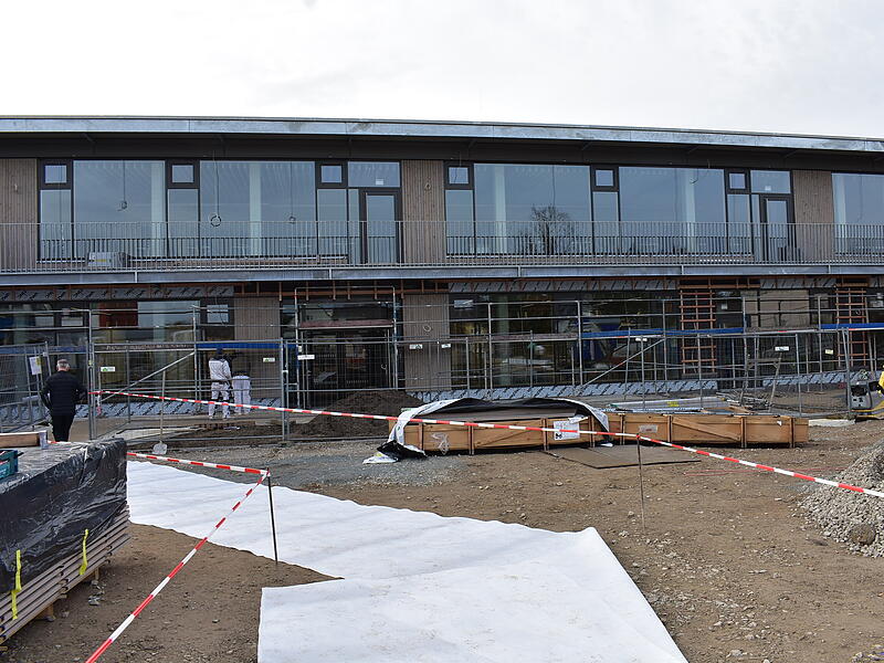 Der Erweiterungsbau der Realschule Gräfenberg ist fertig.